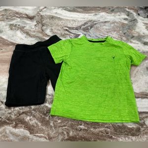 Toddler boys shirt and shorts set